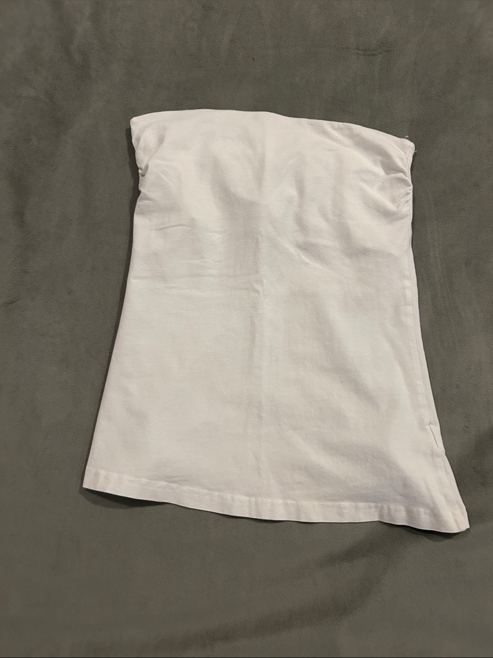 H&M White Strapless Tube Top